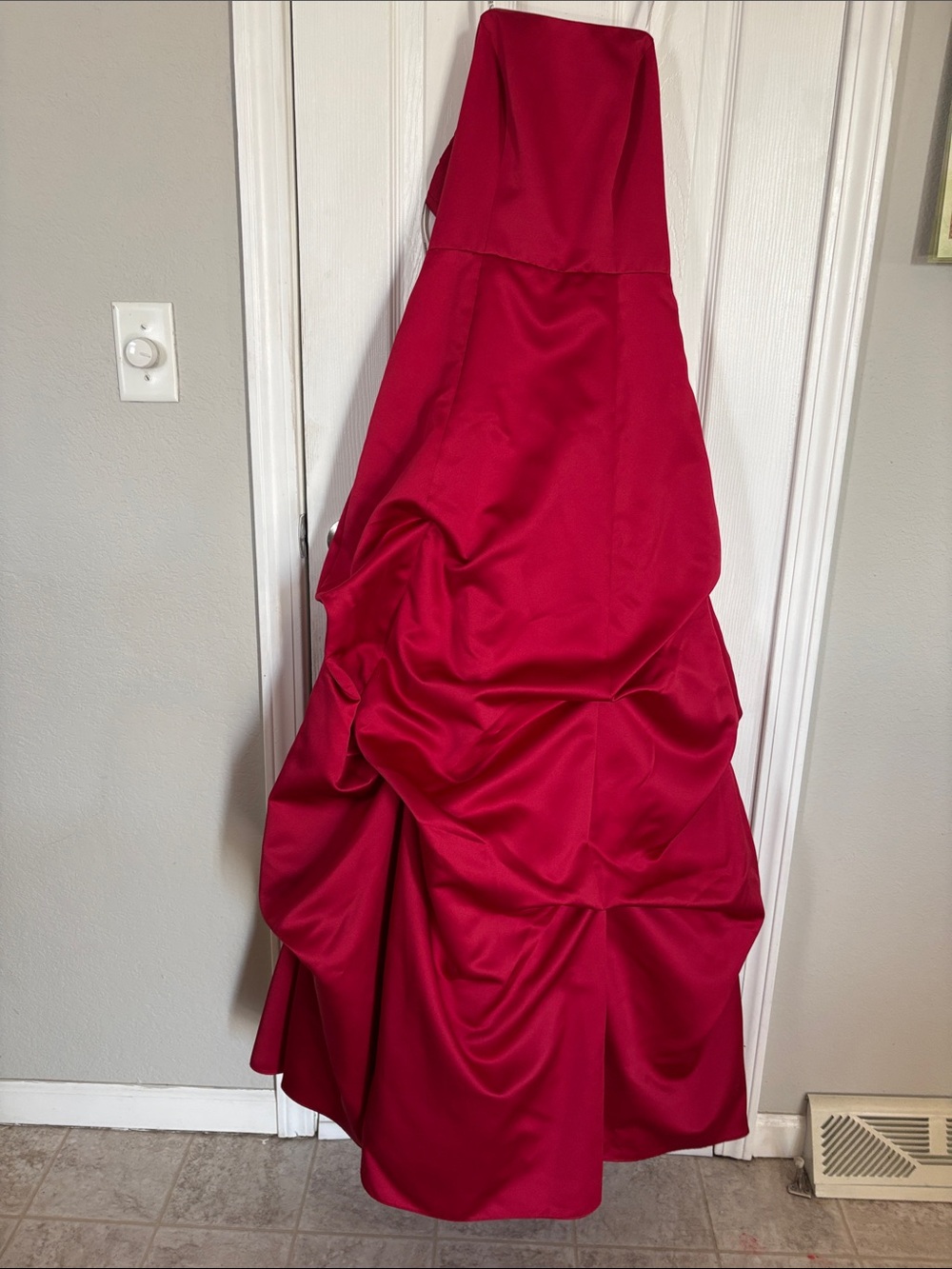 Strapless Fuchsia Prom Dress - Elegant Formal Gown
